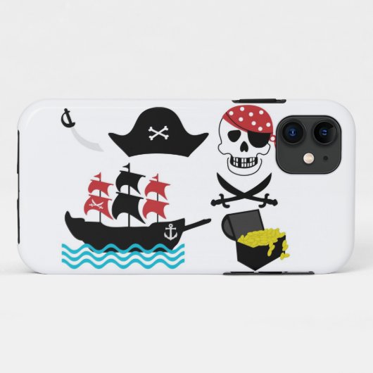 Coques Case-Mate iPhone Pirates (Dos (Horizontal))
