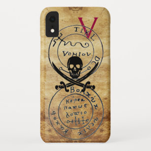 COQUE POUR iPhone XR PIRATES ANCIENNES CARTE DU TRÉSOR, HABILLEMENT ET