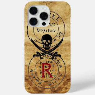 COQUE iPhone 15 PRO MAX PIRATES ANCIENNES CARTE DU TRÉSOR, HABILLEMENT ET 
