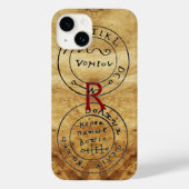 COQUES Case-Mate iPhone PIRATES ANCIENNES CARTES DE TRÉSORERIE MONOGRAM (Verso)