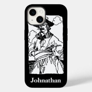 Coque Pour iPhone 14 Pirates de légende - Croquis d'un capitaine par Ho