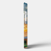 Coques Case-Mate iPhone Pisa Tower: Sunset Impressionist Oil Art (Verso / Gauche)