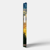 Coques Case-Mate iPhone Pisa Tower: Sunset Impressionist Oil Art (Verso / Droite)