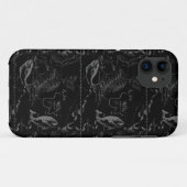 Coques Case-Mate iPhone Pisces Constellation Hevelius 1690 Carte Engraving (Dos (Horizontal))