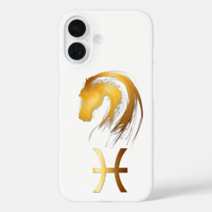 Coques iPhone 16 Pisces Horse chinois Astrologie occidentale iPC
