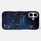 Coques Case-Mate iPhone Pisces - Symbole Zodiac (Verso (horizontal))
