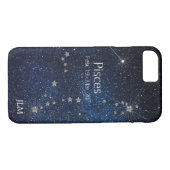 Coques Case-Mate iPhone Pisces - Symbole Zodiac (Dos (Horizontal))