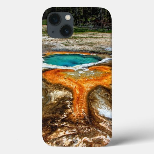 Coques Case-Mate iPhone Piscine thermique de Yellowstone (Verso)