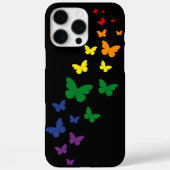 Coques Case-Mate iPhone Piste Arc-en-ciel Papillon LGBTQ (Verso)