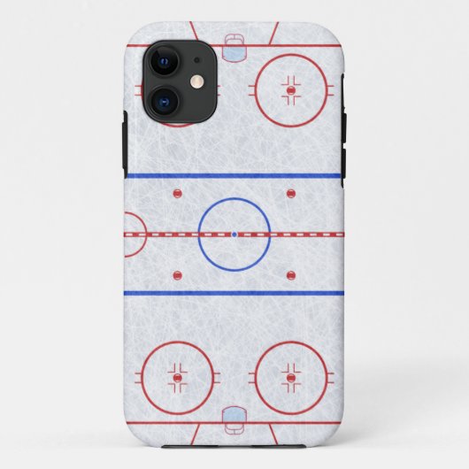 Coques Case-Mate iPhone Piste de hockey sur glace (Dos)