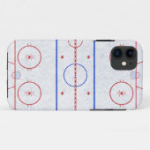Coques Case-Mate iPhone Piste de hockey sur glace (Dos (Horizontal))