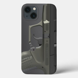 iPhone 13 Case Pistolet automatique