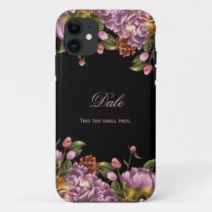 Etui iPhone Case-Mate Pivoine #2 rose personnalisée Girly florale