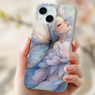 Coque iPhone 15 Mini Pivoine de l'Aube