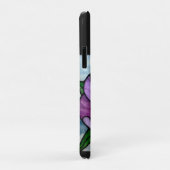 Coques Case-Mate iPhone Pivoine Violette Teintée (Dos/Droite)