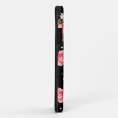 Coques Case-Mate iPhone Pivoines faibles roses (Dos/Droite)