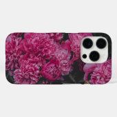 Coques Case-Mate iPhone Pivoines roses, esthétique sombre et lunatique (Verso (horizontal))