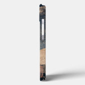 Coques Case-Mate iPhone PixDezines arrangement Abstrait H2 Rose Gold (Verso / Gauche)