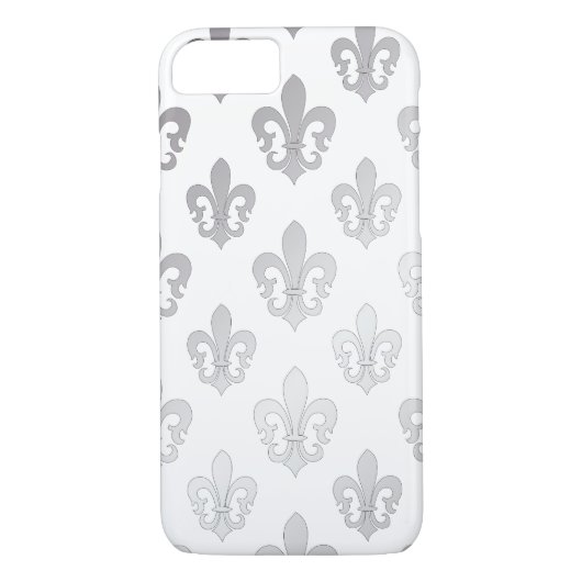 Coques Case-Mate iPhone PixDezines fleur de lis/DO-IT-YOURSELF arrière - p (Dos)