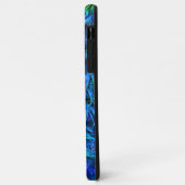 Coques Case-Mate iPhone PixDezines Psychedelic Peacock Coque-Mate iPhone C (Dos/Gauche)