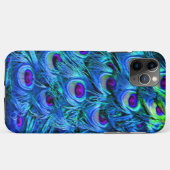 Coques Case-Mate iPhone PixDezines Psychedelic Peacock Coque-Mate iPhone C (Dos (Horizontal))