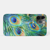 Coques Case-Mate iPhone PixDezines Psychedelic Peacock+tourbillons de fili (Dos (Horizontal))