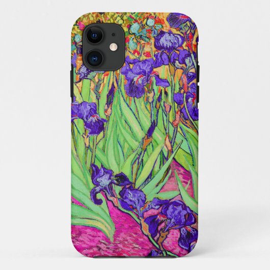 Coques Case-Mate iPhone PixDezines van gogh iris/st. rémy (Dos)