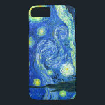 Coque iPhone 8/7 PixDezines Van Gogh Starry Nuit / St. Remy<br><div class="desc">Le célèbre tableau de Van Gogh, "La nuit étoilée". Peint lors de son séjour à l'asile de Saint Rémy dans les années 1880, van Gogh dépeignait les collines ondulantes et les cyprès qu'il voyait depuis sa fenêtre. numériquement amélioré par PixDezines. Copyright © 2008-2016 PixDezines.com™ et PixDezines™ sur zazzle.com. Tous droits...</div>