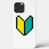 Coques Case-Mate iPhone Pixel 8 bits Wakaba / Mark Shoshinsha (Verso)