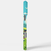 Coques Case-Mate iPhone Pixel Buzz : L'aventure Sunny Meadow (Verso / Droite)