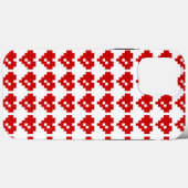 Coques Case-Mate iPhone Pixel Coeur 8 bits Amour (Verso (horizontal))