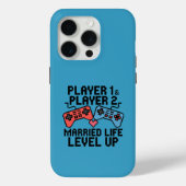 Coques Case-Mate iPhone Pixel Gaming Couple Level Up Design (Verso)