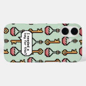 Coques Case-Mate iPhone Pixel Quest - Clé et Potion (Verso (horizontal))