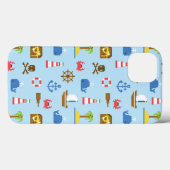 Coques Case-Mate iPhone Pixel Sea Art Motif (Verso (horizontal))
