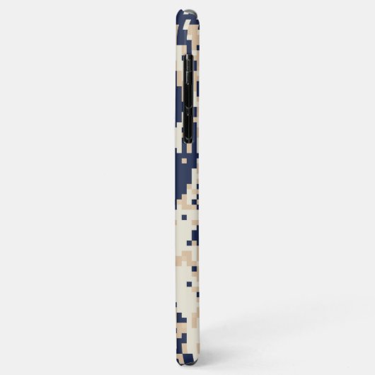 Coques Case-Mate iPhone Pixel Tsunami 8 bits Pixel Art (Dos/Gauche)