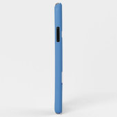 Coques Case-Mate iPhone Pixel Tsunami bleu 8 bits Pixel Art (Dos/Droite)