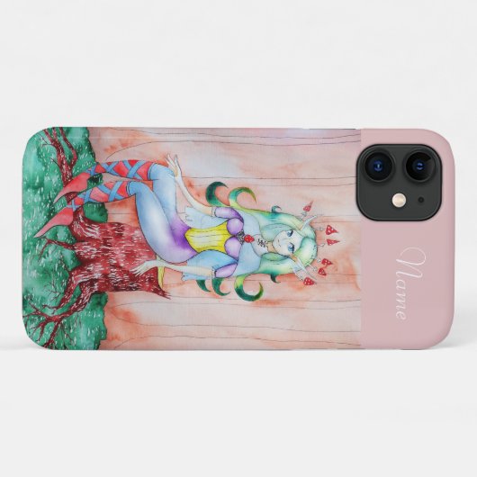 Coques Case-Mate iPhone Pixie Imaginaire Fairy Thunder_Cove (Dos (Horizontal))