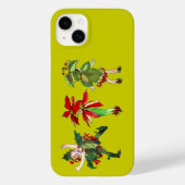 Coques Case-Mate iPhone Pixies de Noël Vintage (Verso)