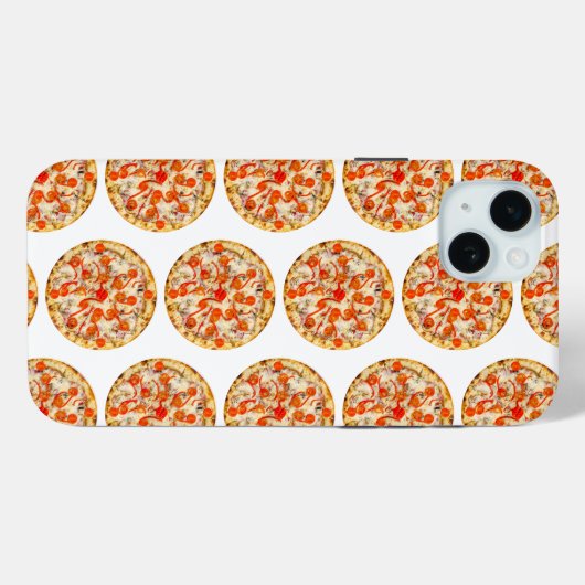 Coques Case-Mate iPhone Pizza (Verso (horizontal))