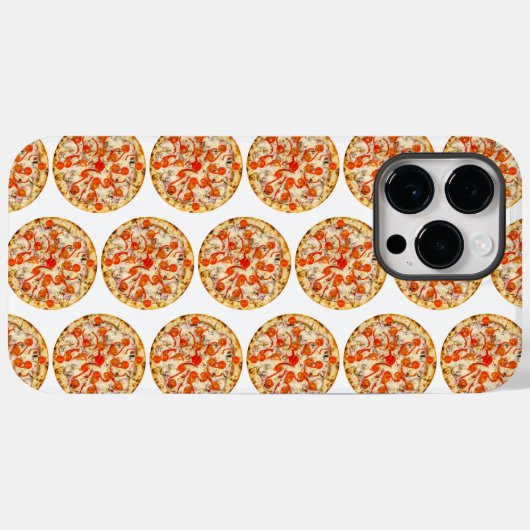 Coques Case-Mate iPhone Pizza (Verso (horizontal))