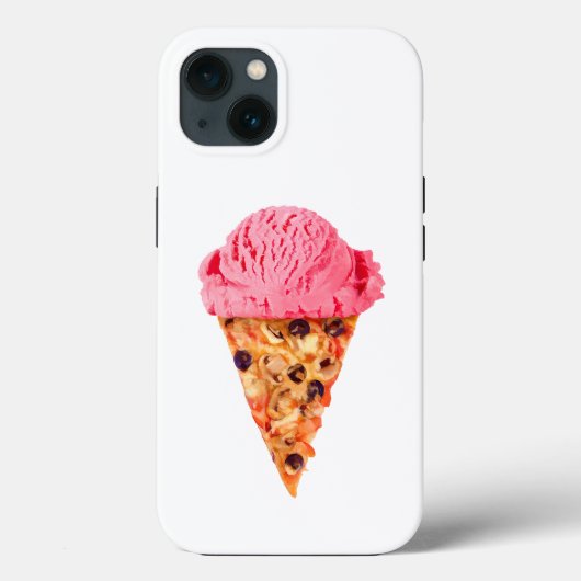 Coques Case-Mate iPhone Pizza à la crème glacée (Verso)