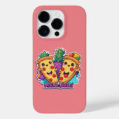 Coques Case-Mate iPhone Pizza à l'ananas amusant (Verso)