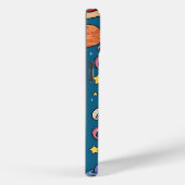 Coques Case-Mate iPhone Pizza Cosmique Slice : aventure spatiale ironique (Verso / Droite)