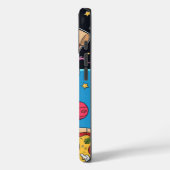 Coques Case-Mate iPhone Pizza Cosmique Slice : aventure spatiale ironique (Verso / Gauche)