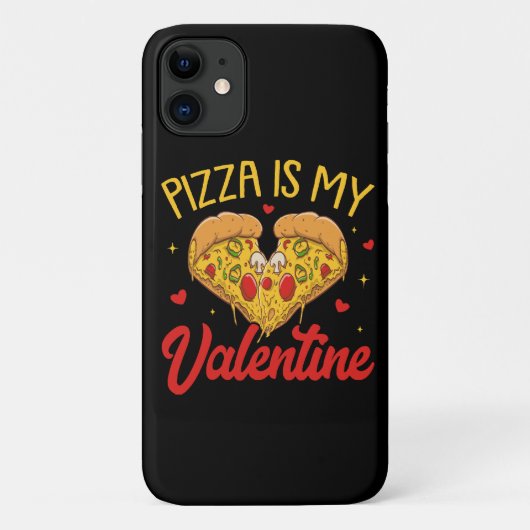 Coques Case-Mate iPhone Pizza Est Mon Valentin Joyeuse Saint-Valentin (Dos)