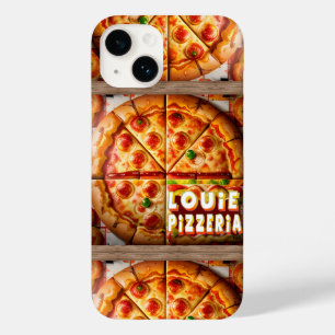 Coque Pour iPhone 14 Pizza Pizzeria Design