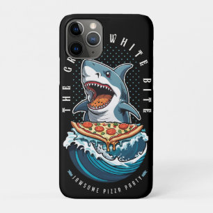 Case-Mate iPhone Case Pizza pour manger des requins Le Grand Bite Blan