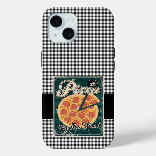 Coques Case-Mate iPhone Pizza Retro (Verso)