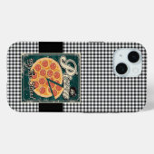 Coques Case-Mate iPhone Pizza Retro (Verso (horizontal))
