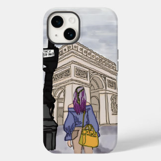 Coque Pour iPhone 14 Place Charles de Gaulle Paris.